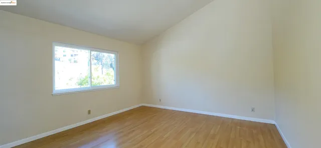 wooden floor in an empty room
