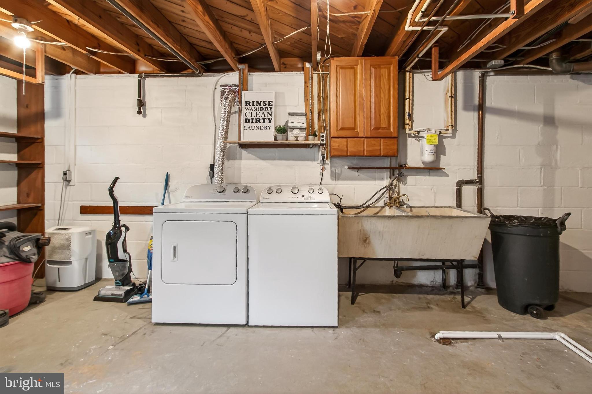 5502 Kempton Drive Springfield, VA 22151 - Photo 37 of 49 Unfinished laundry & work space