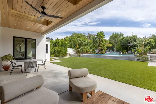 a building with trees in front of it