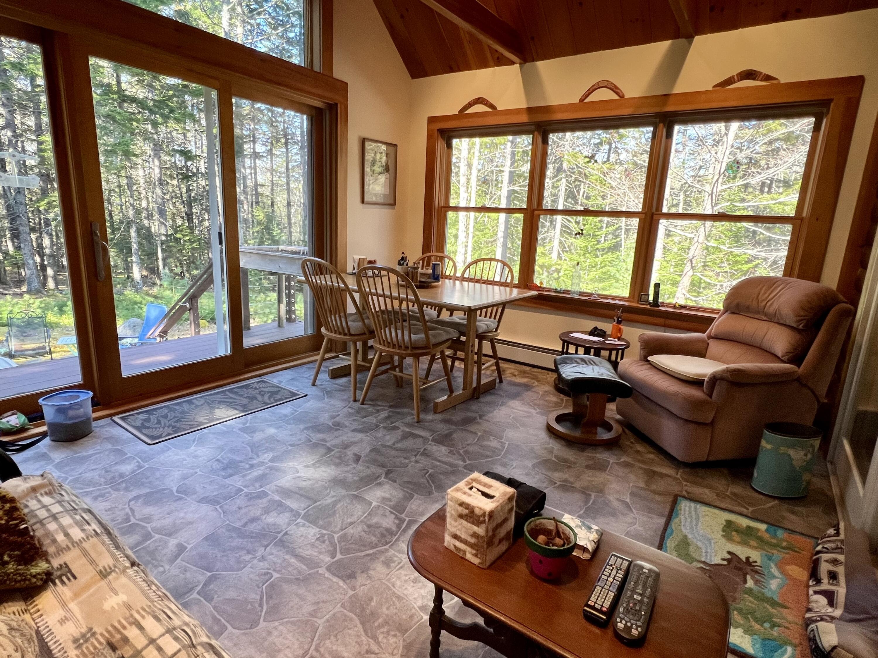 82 Beech Hill Road Mount Desert, ME 04660 - Photo 16 of 58 Four season sunroom
