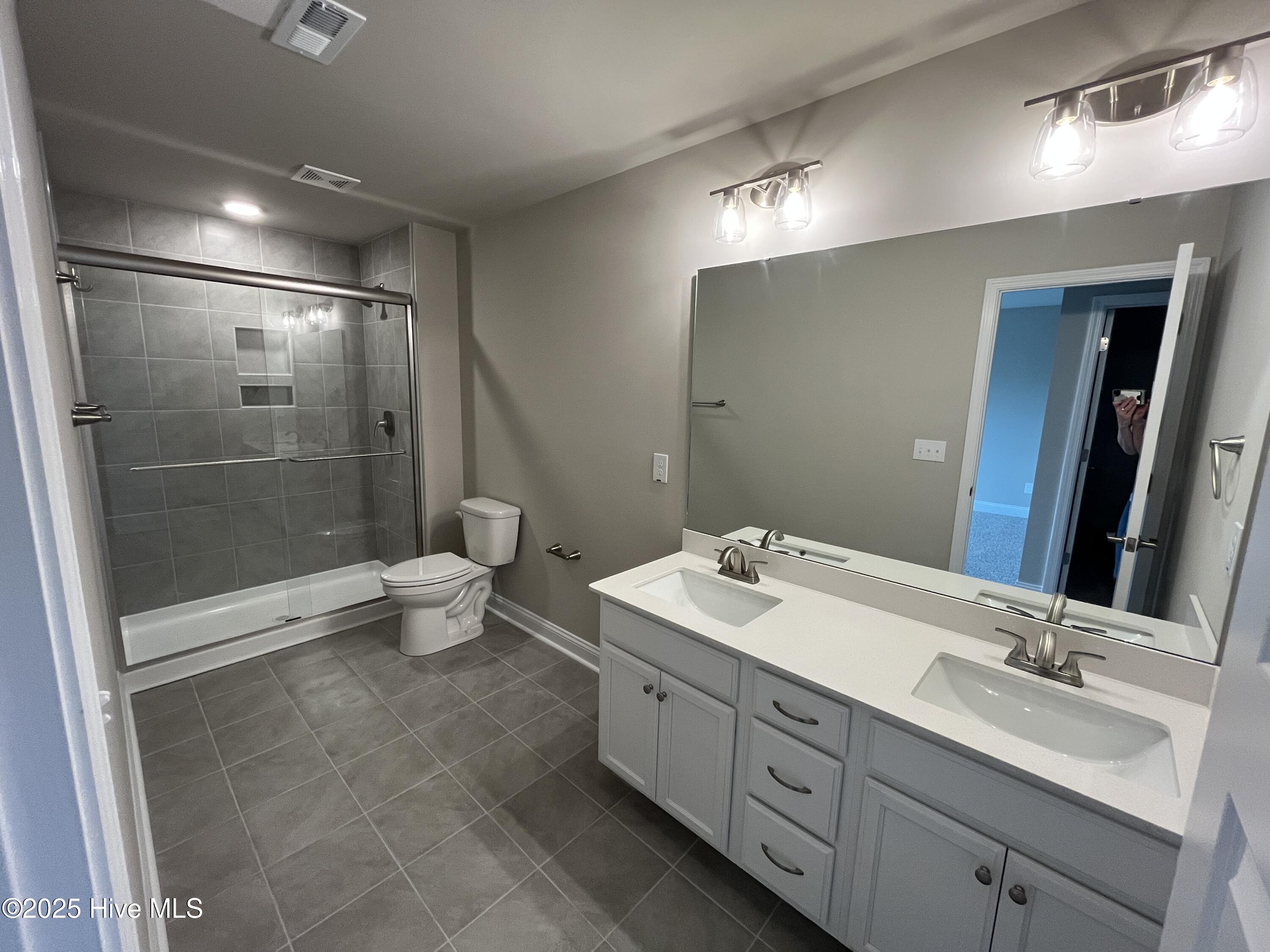 1639 Reservation Road Aberdeen, NC 28315 - Photo 37 of 78 Master Bath-shower, double sinks