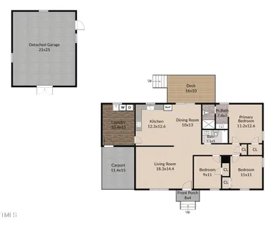 $385,000 | 4021 Chaucer Drive, Durham, NC 27705