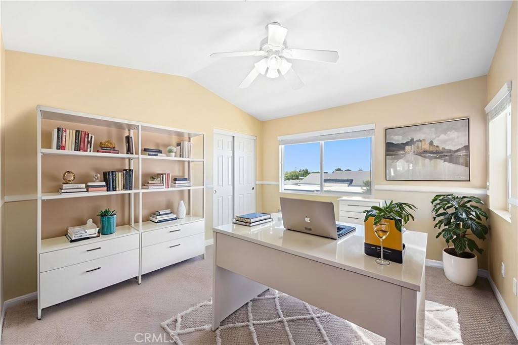 2802 Green River Road, Unit 101 Corona, CA 92882 - Photo 14 of 31 Bedroom #2 - Disclaimer: This room has been virtually staged as an office to show potential