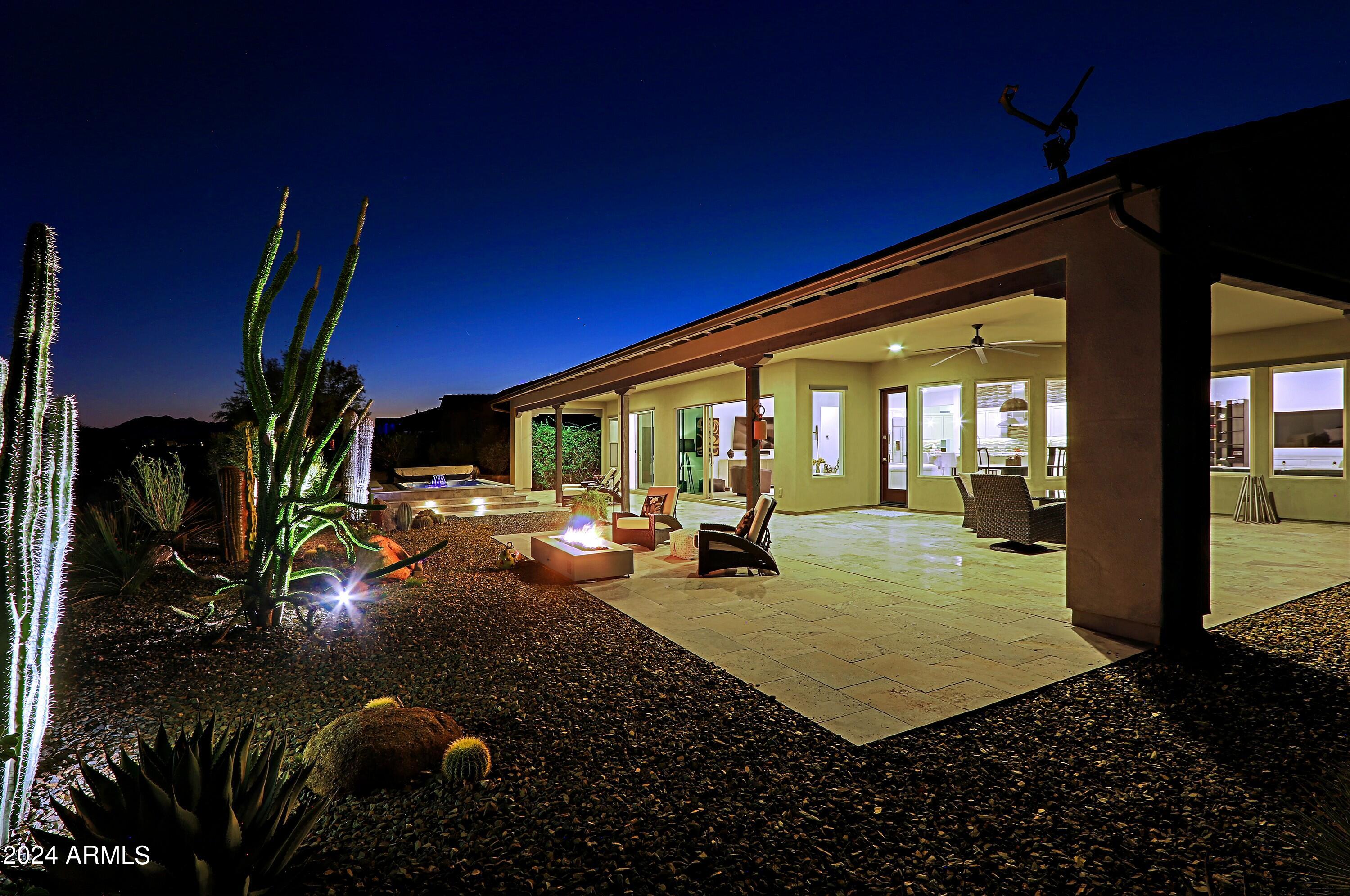 17491 East Fort Verde Road Rio Verde, AZ 85263 - Photo 39 of 51 Backyard and Views