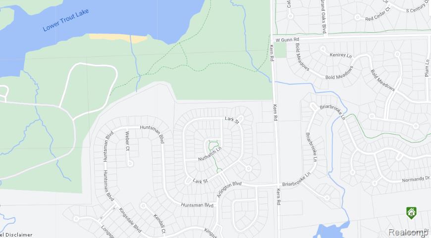 3674 Inverness Drive Rochester, MI 48306 - Photo 18 of 19 Area Map