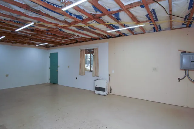 a view of empty room