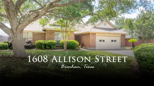 $374,900 | 1608 Allison Street, Brenham, TX 77833