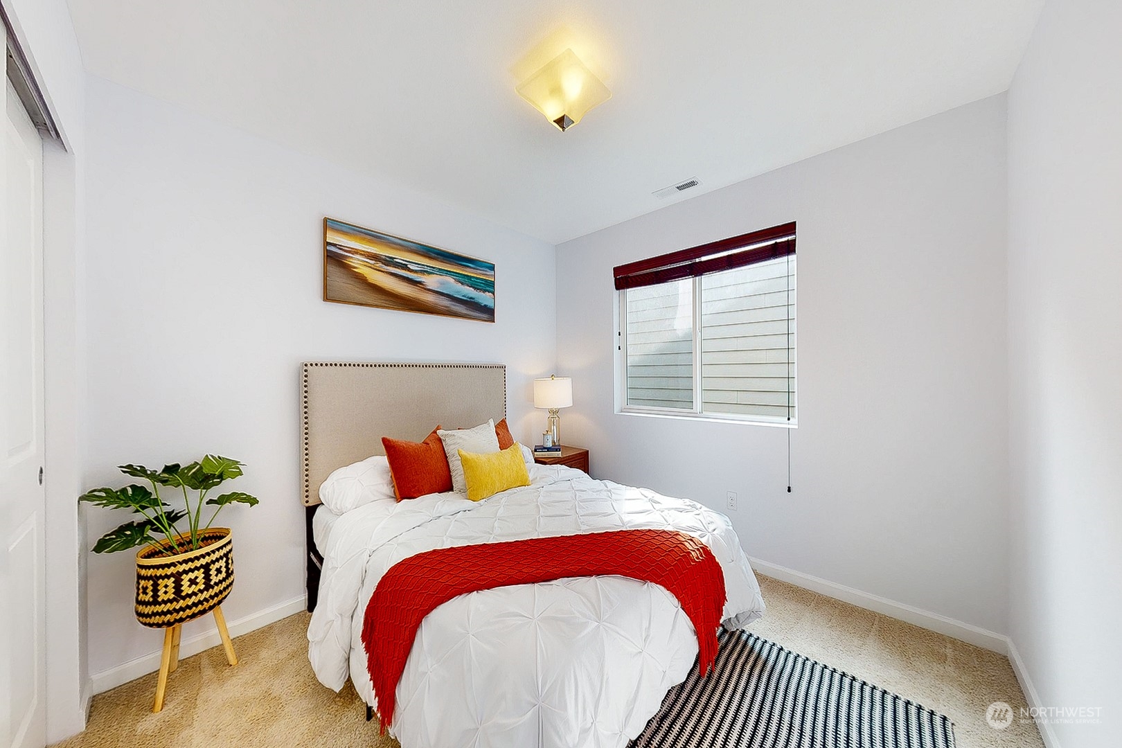 3602 195th Place Southeast Bothell, WA 98012 - Photo 19 of 28 a bedroom with a bed and a window