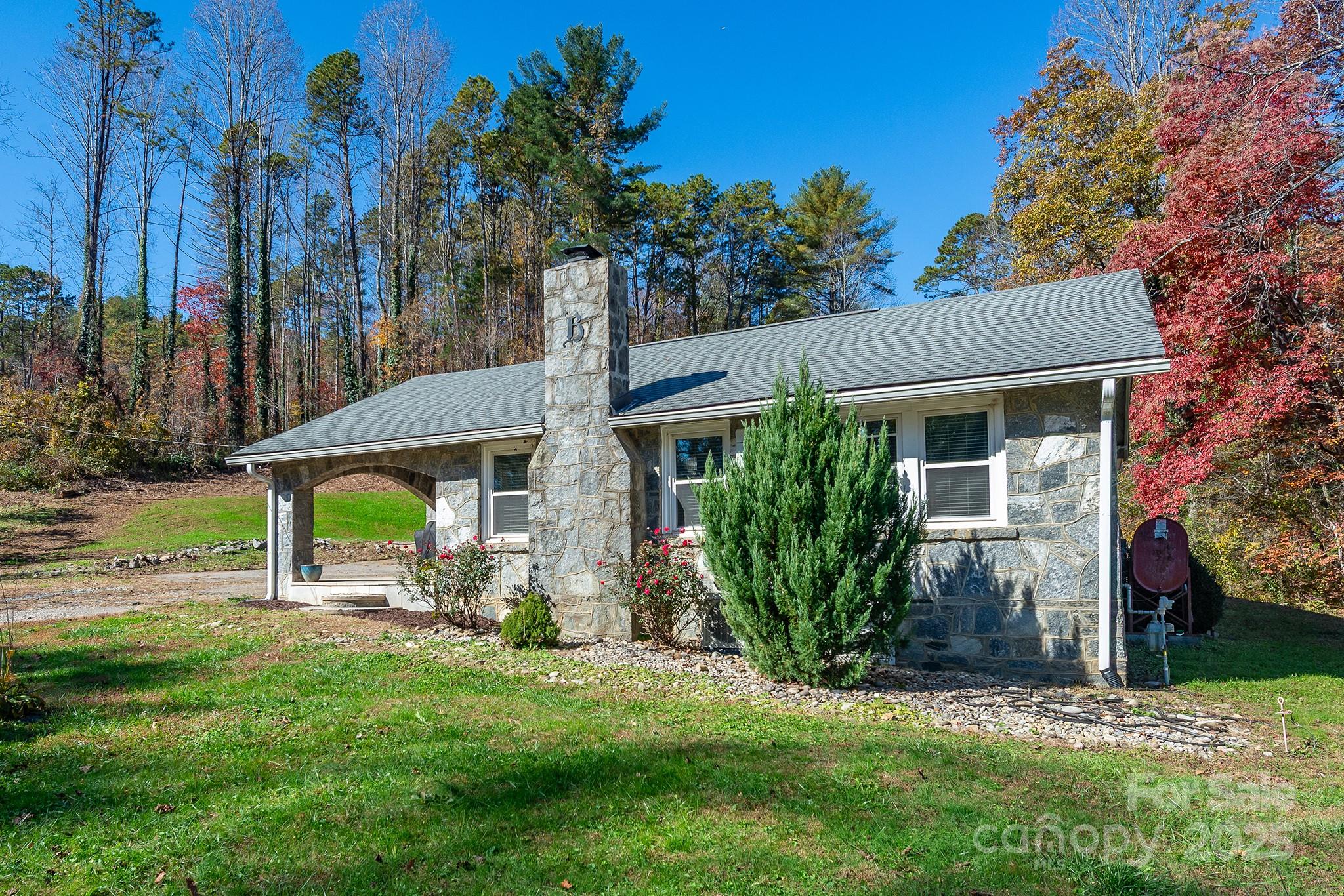 914 Catheys Creek Church Road Brevard, NC 28712 - Photo 2 of 33 a view of a house with backyard and a tree
