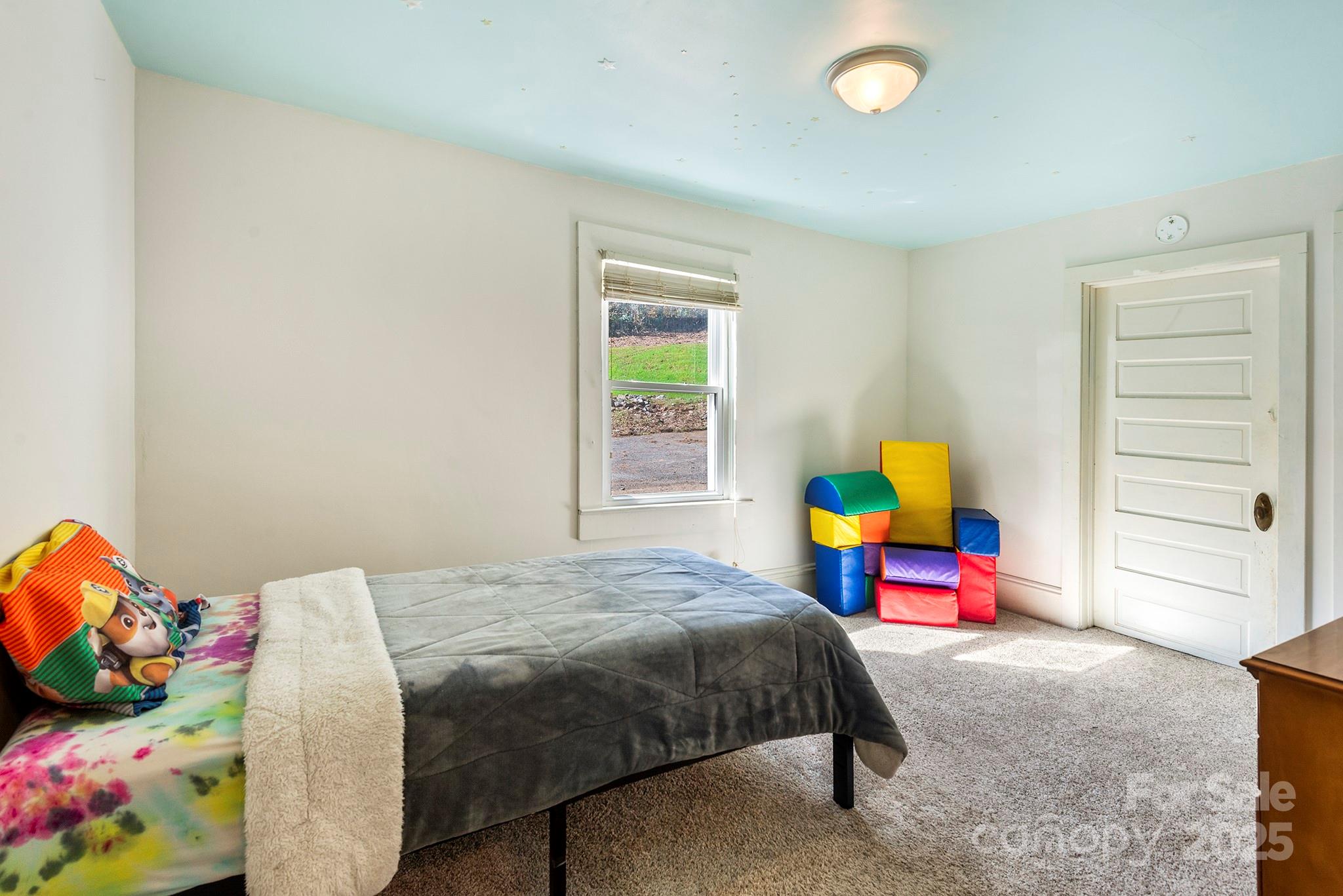 914 Catheys Creek Church Road Brevard, NC 28712 - Photo 24 of 33 a bedroom with a bed a couch and dresser