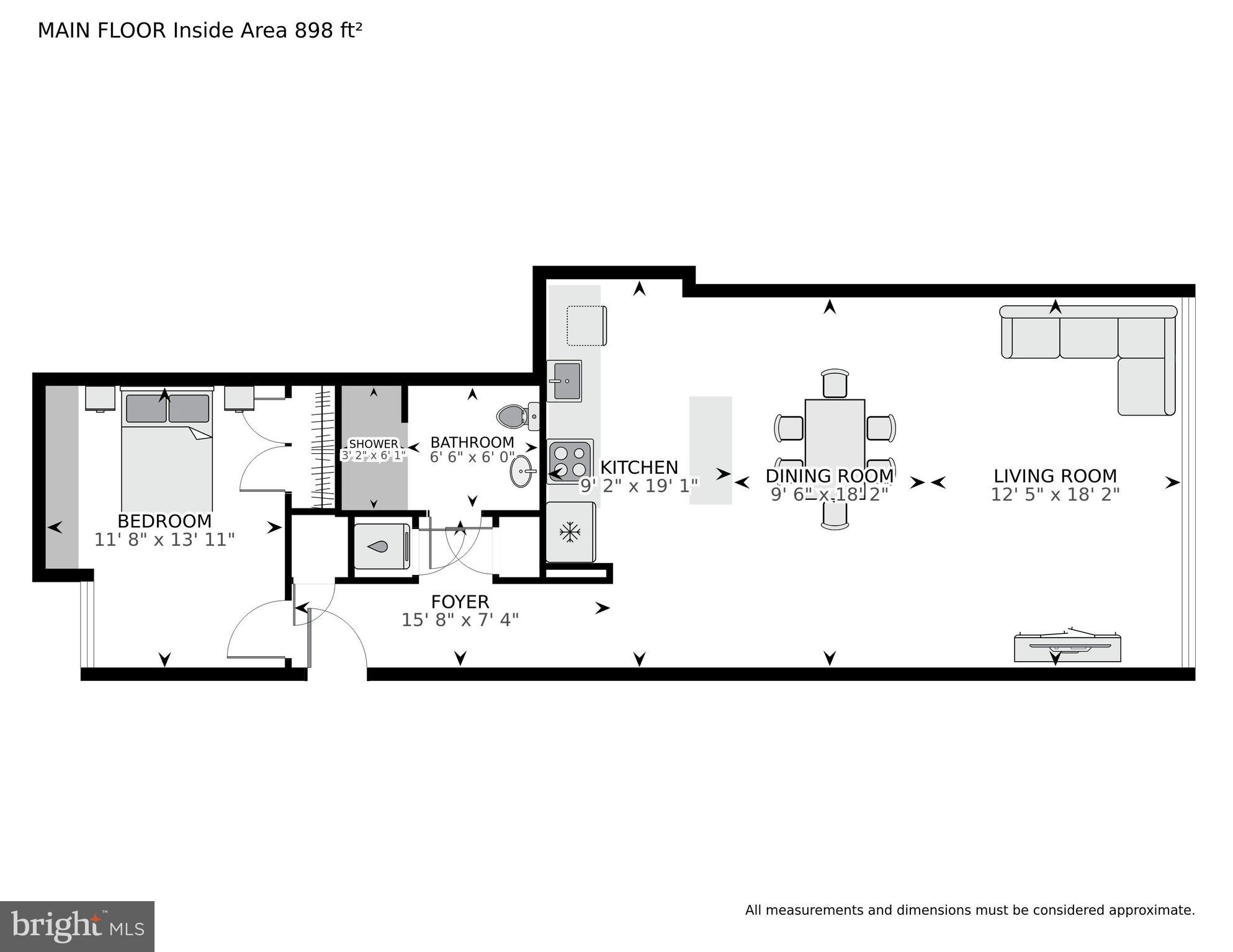 2125 14th Street Northwest, Unit 319 Washington, DC 20009 - Photo 23 of 23 a picture of a floor plan