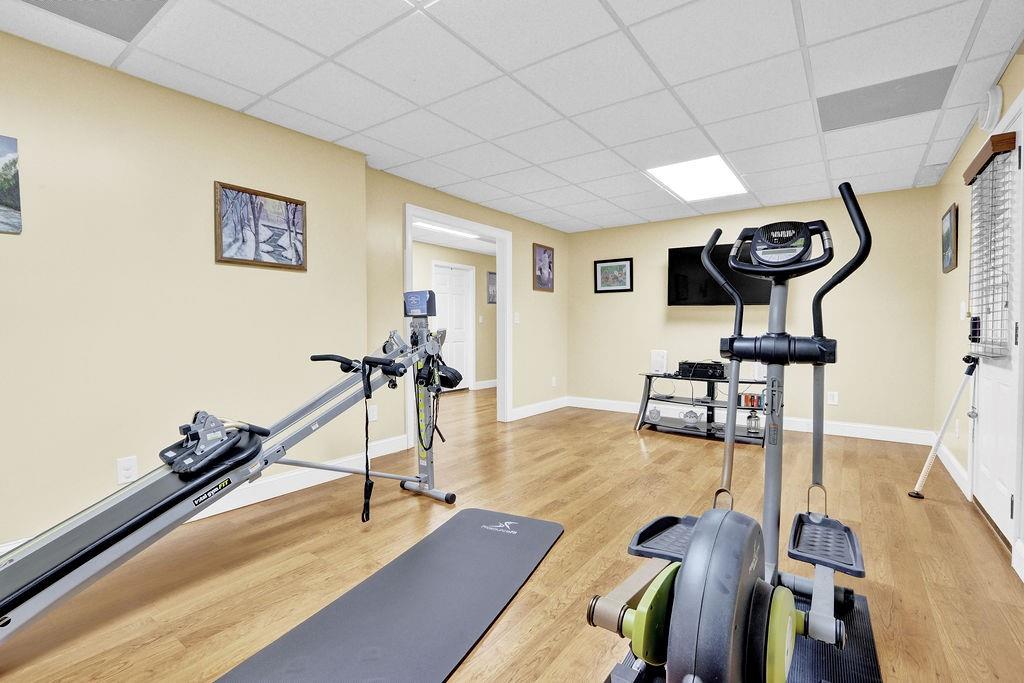 5636 River Stone Road Gainesville, GA 30506 - Photo 25 of 36 a view of a room with gym equipment