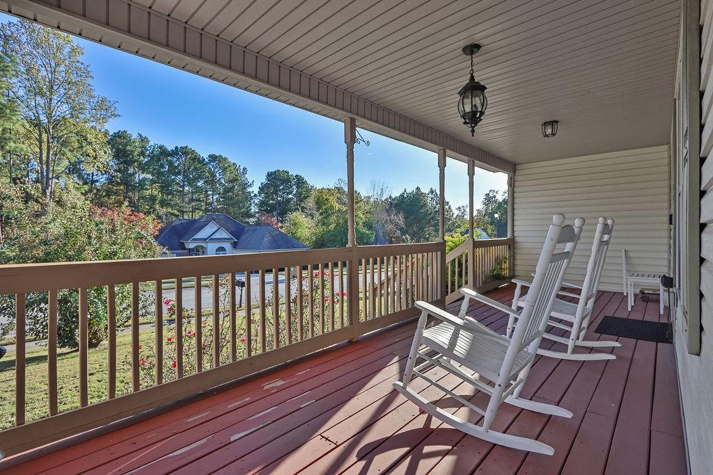 5636 River Stone Road Gainesville, GA 30506 - Photo 31 of 36 a view of a two chairs in the balcony