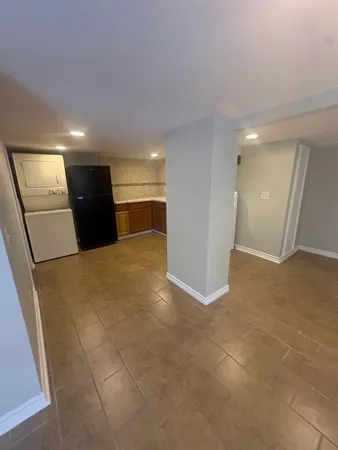 a view of a livingroom with a dishwasher