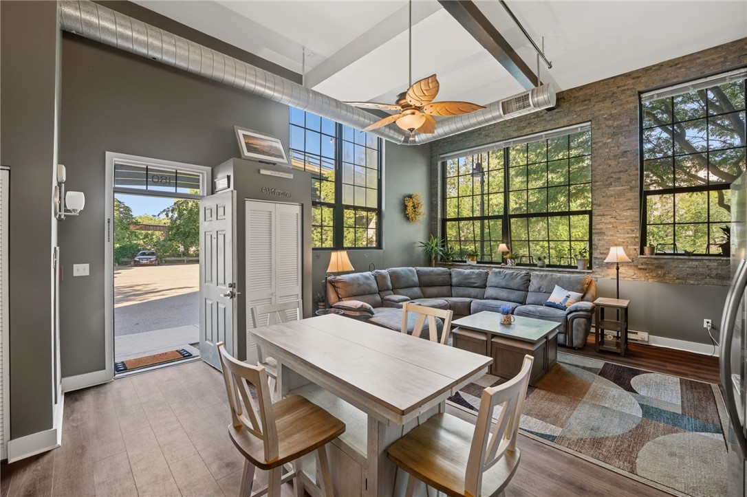 180 Allen Street, Unit 101 Woonsocket, RI 02895 - Photo 37 of 40 Open floor plan dining, entry, and living space