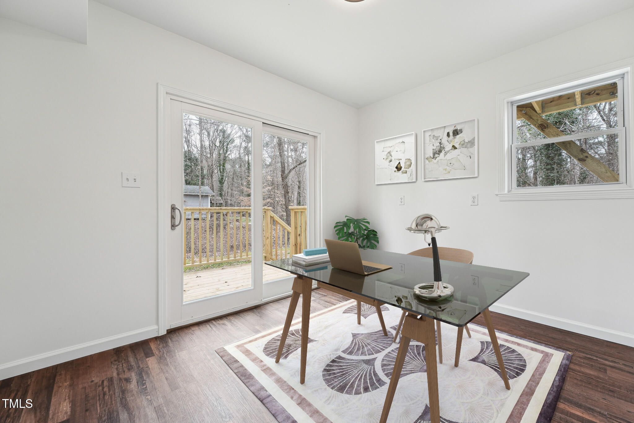 109 Chatterson Drive Raleigh, NC 27615 - Photo 32 of 51 a workspace with furniture and a window