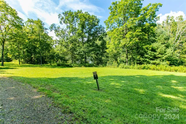 a view of outdoor space with a garden
