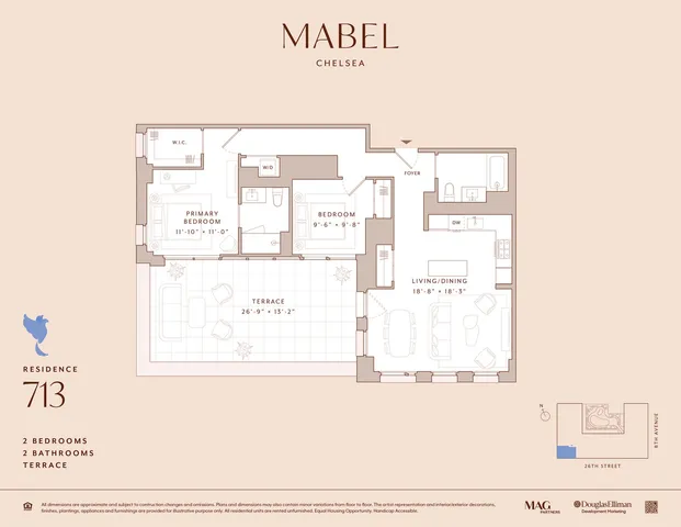 $12,000 | 335 8th Avenue, Unit 713 | Chelsea