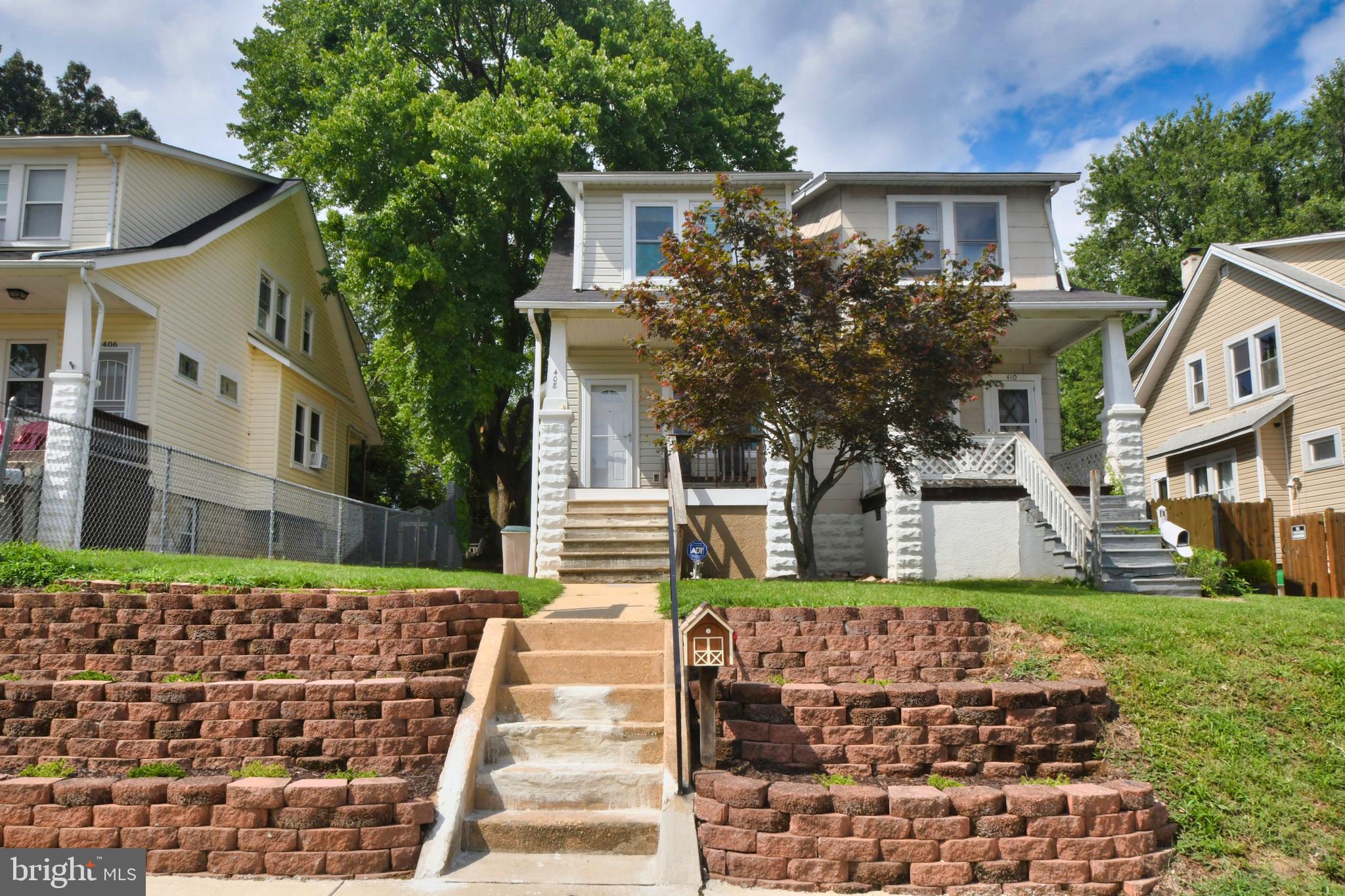 408 Walcott Road Baltimore, MD 21206 - Photo 5 of 39 Landscaped front yard