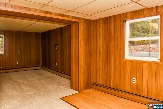 a view of a room with window