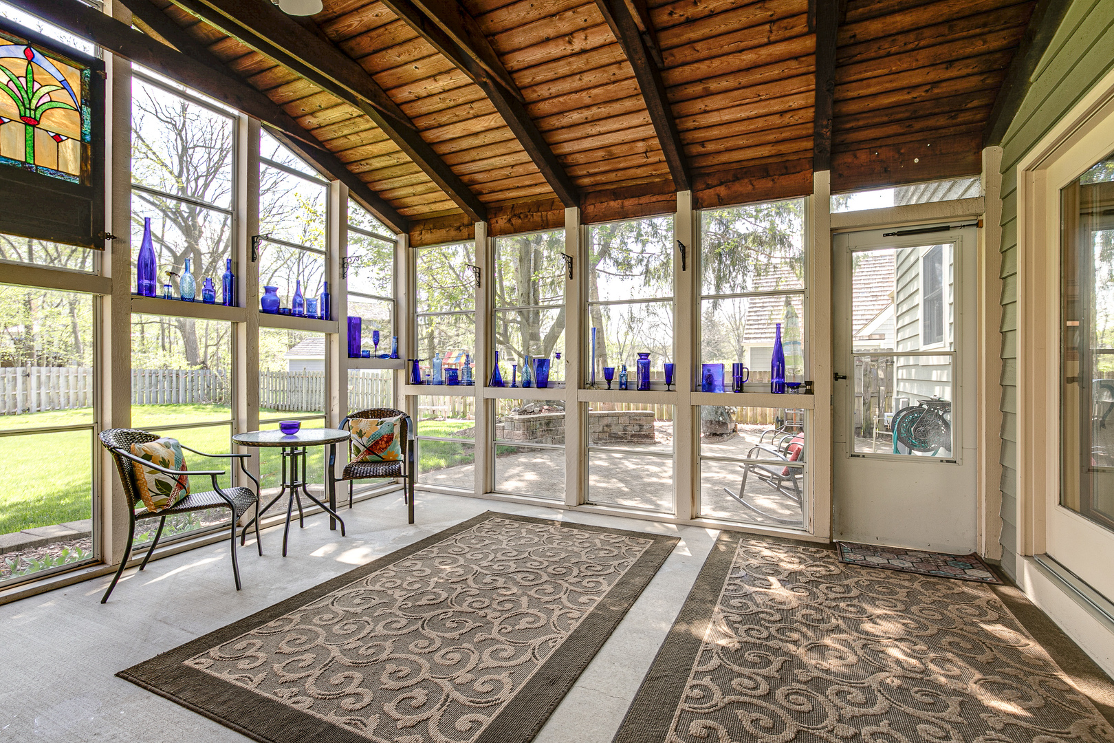 4727 Middle Road Gurnee, IL 60031 - Photo 24 of 29 a view of a dining room with furniture window and outside view