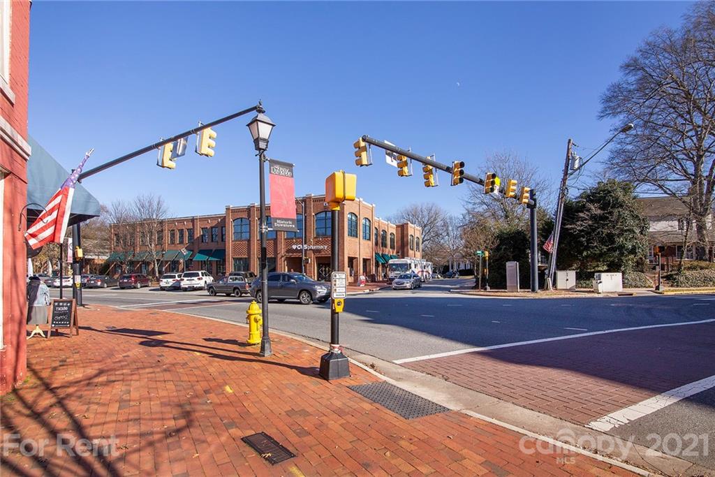 442 South Main Street, Unit 22 Davidson, NC 28036 - Photo 21 of 25 a view of a city street from a building