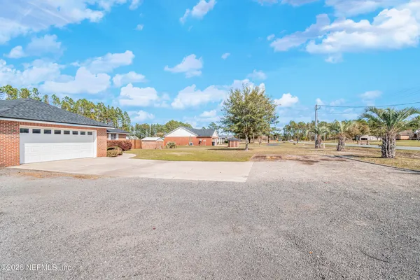 a view of road with view of city