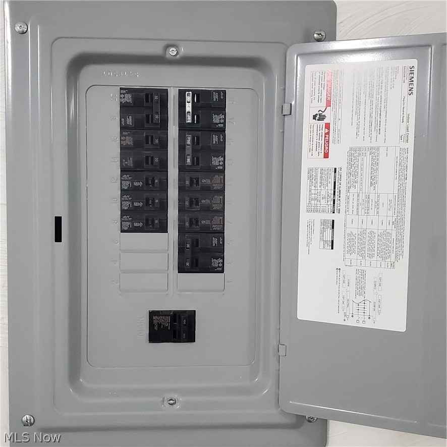 724 Briggs Road Leavittsburg, OH 44430 - Photo 21 of 38 Main Breaker Box for Home (2 years)