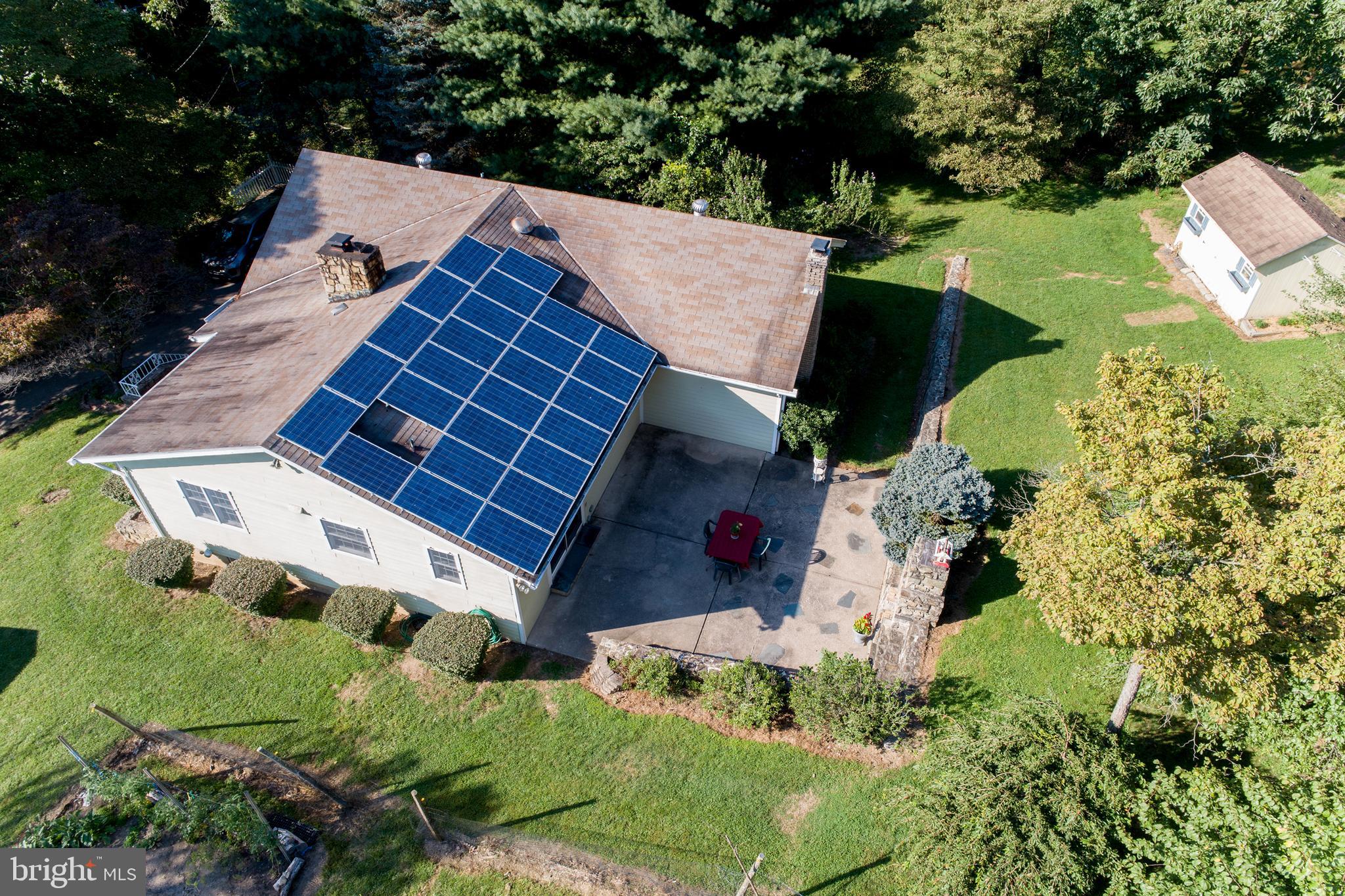 670 Riegelsville Milford Road Milford, NJ 08848 - Photo 24 of 26 Ariel shot of the Patio