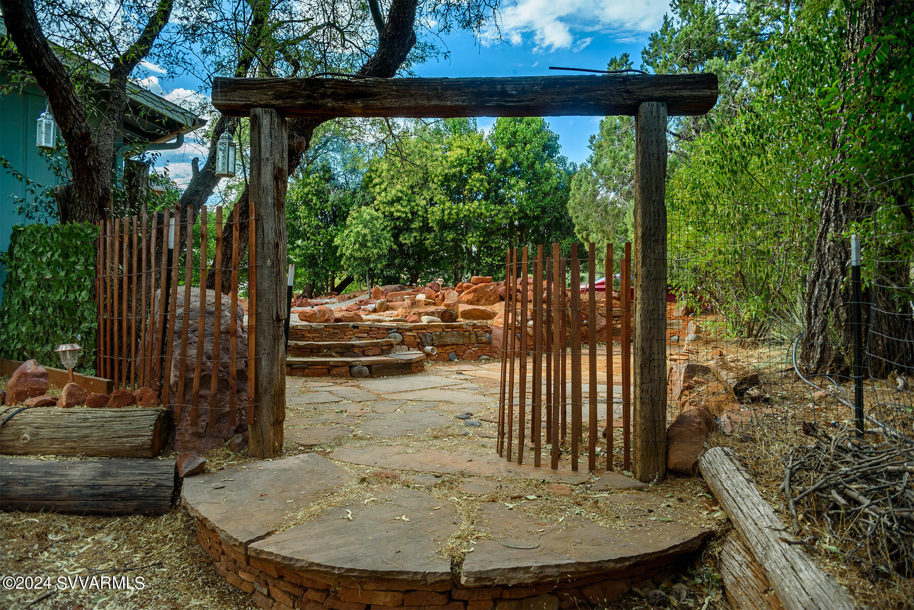 430 Northview Road Sedona, AZ 86336 - Photo 27 of 32 Entry to Rock Garden