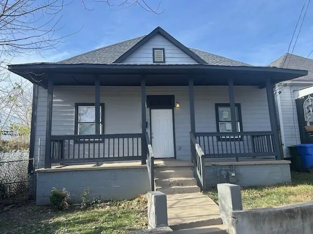 a view of front door of a house