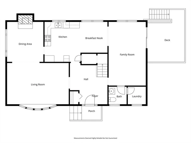 a picture of a floor plan