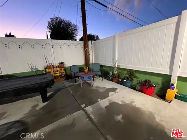 a view of an entryway of a house