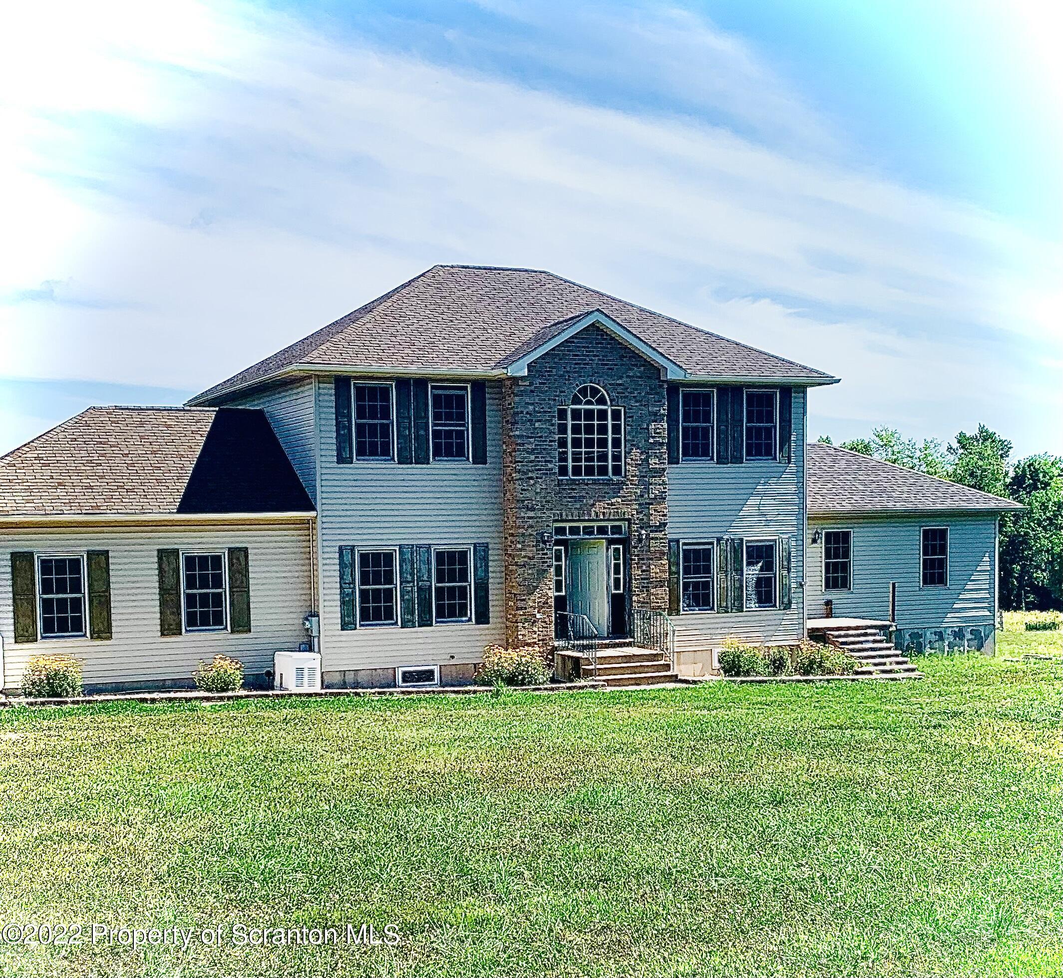 1723 Archbald Mountain Road, Jefferson Township, PA 18436 Compass