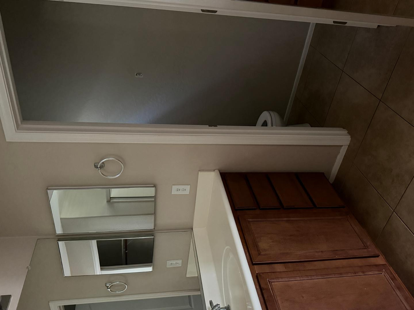 1776 South Seton Avenue Gilbert, AZ 85295 - Photo 11 of 13 a bathroom with a sink and a mirror