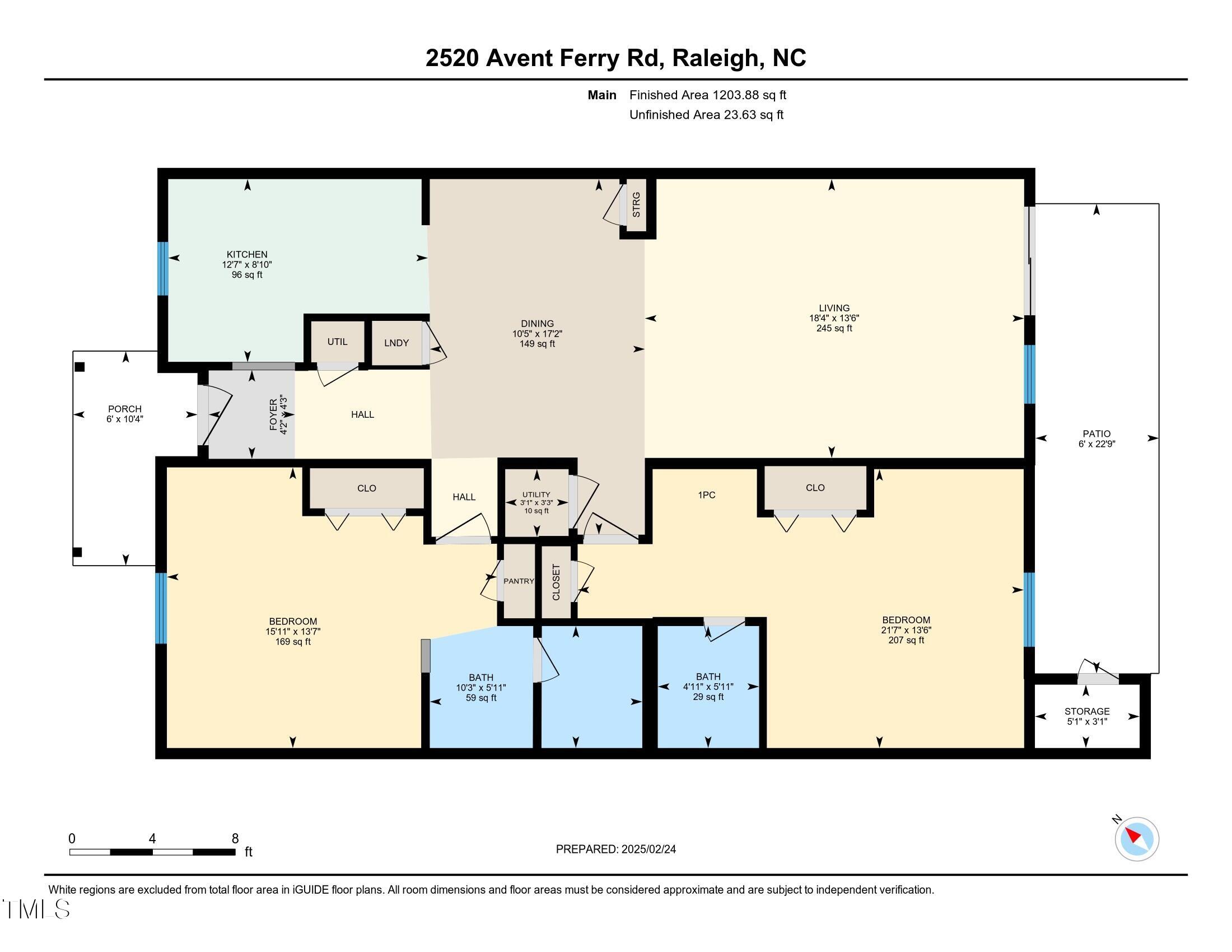 2520 Avent Ferry Road, Unit 103 Raleigh, NC 27606 - Photo 23 of 23 1-900-floor_imperial_en_1