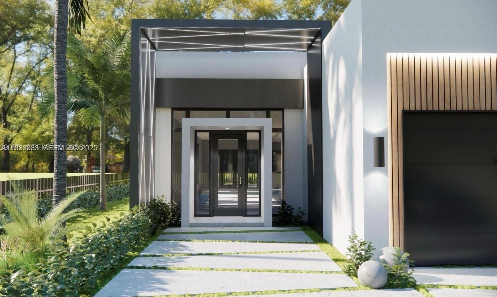 a view of a entryway door of the house