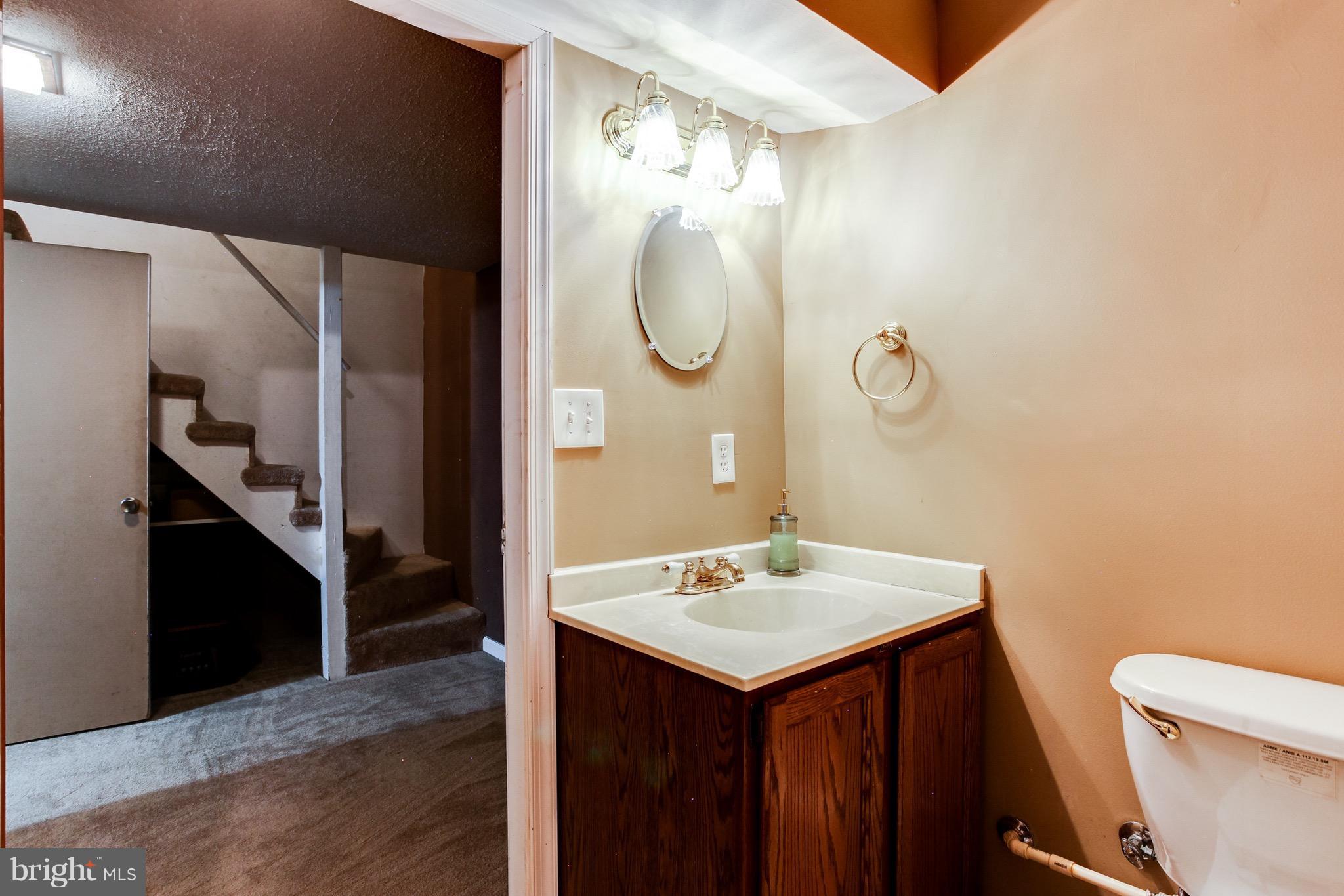 909 Mayo Road Edgewater, MD 21037 - Photo 19 of 29 Half bath with TV Don't miss a play!