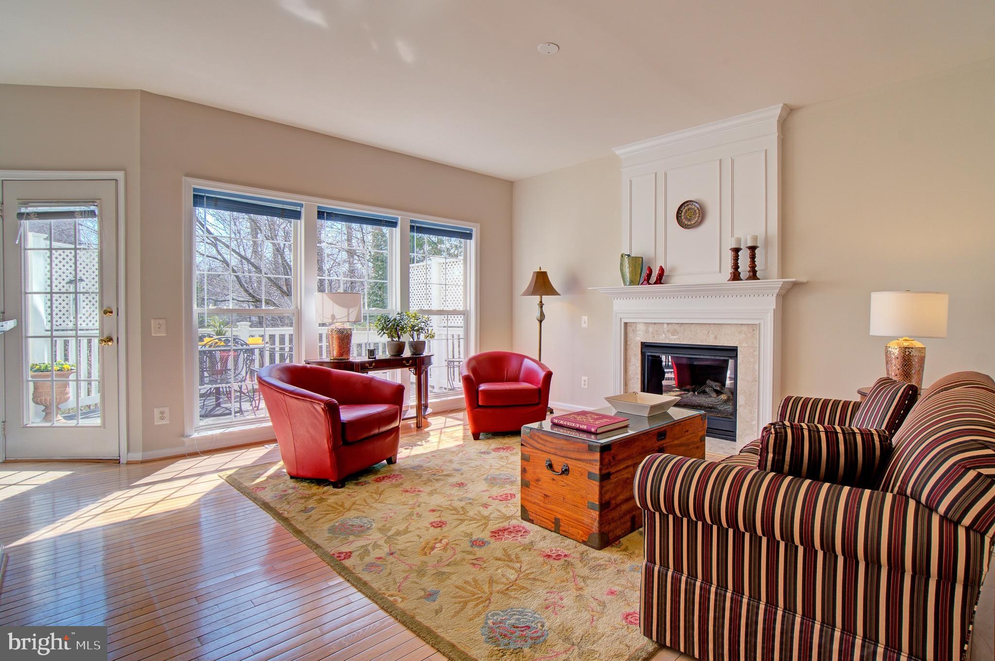 12407 Brown Fox Way Reston, VA 20191 - Photo 17 of 45 Family Room - bathed in sunlight