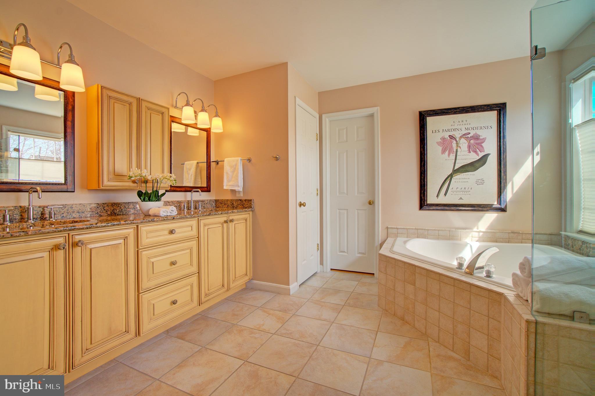 12407 Brown Fox Way Reston, VA 20191 - Photo 28 of 45 Master Bath with Thomasville cabinetry