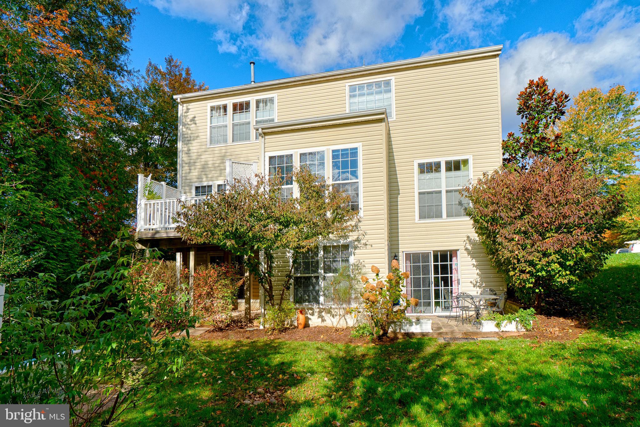 12407 Brown Fox Way Reston, VA 20191 - Photo 4 of 45 Wall of Windows - Rear of Home