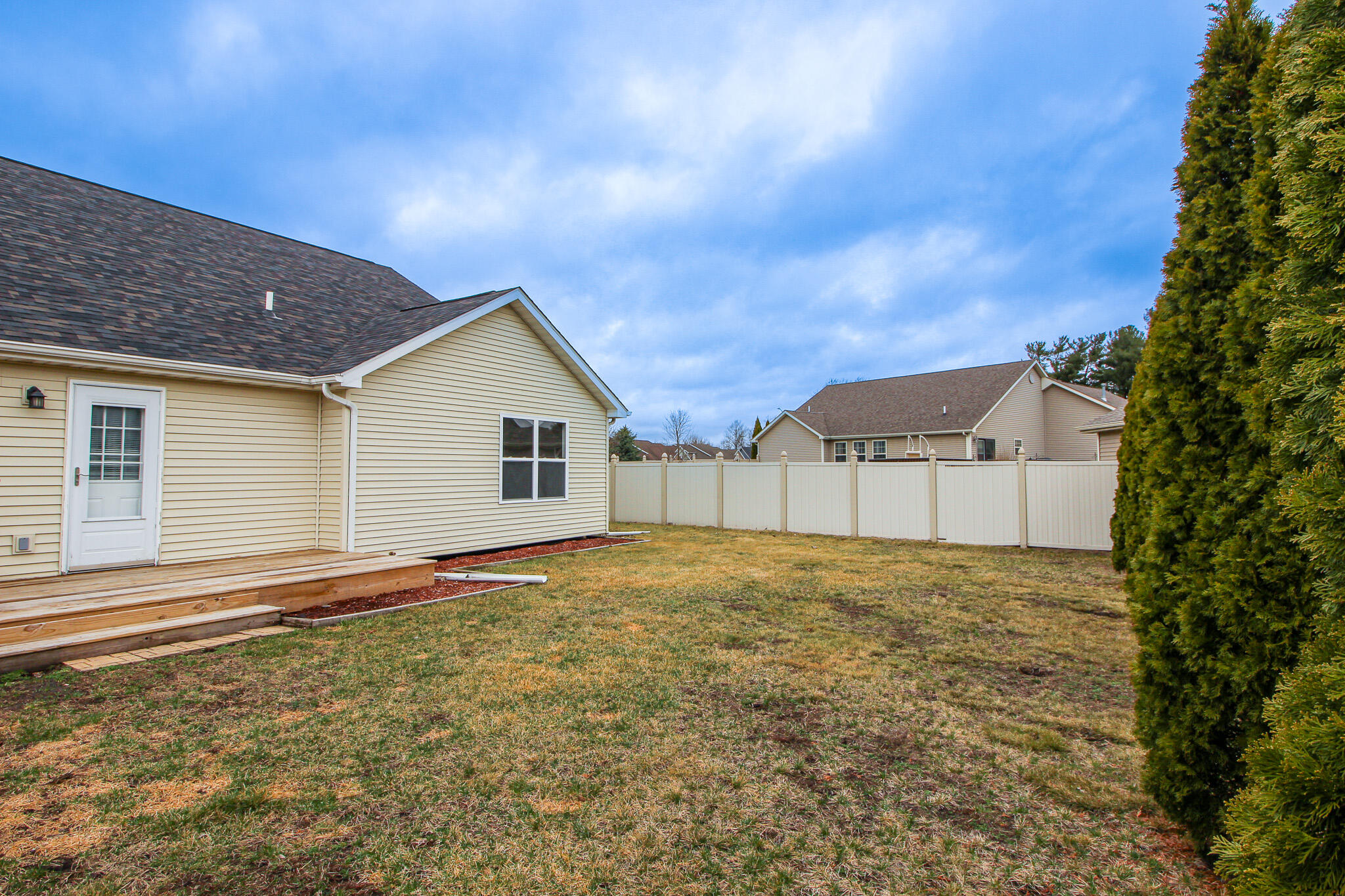 1709 Daisy Street Southeast De Motte, IN 46310 - Photo 18 of 19 a view of backyard of house