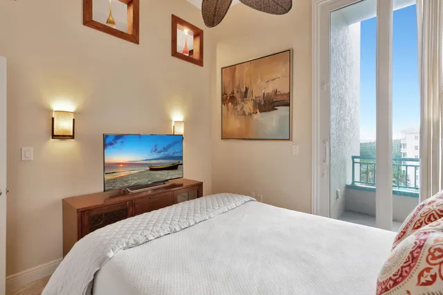 a bathroom with a shower and toilet