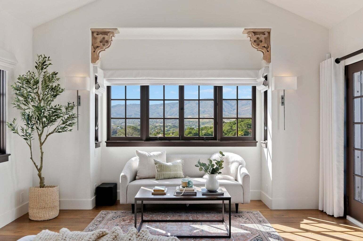 695 Via Hierba Santa Barbara, CA 93110 - Photo 26 of 70 a living room with furniture and a potted plant