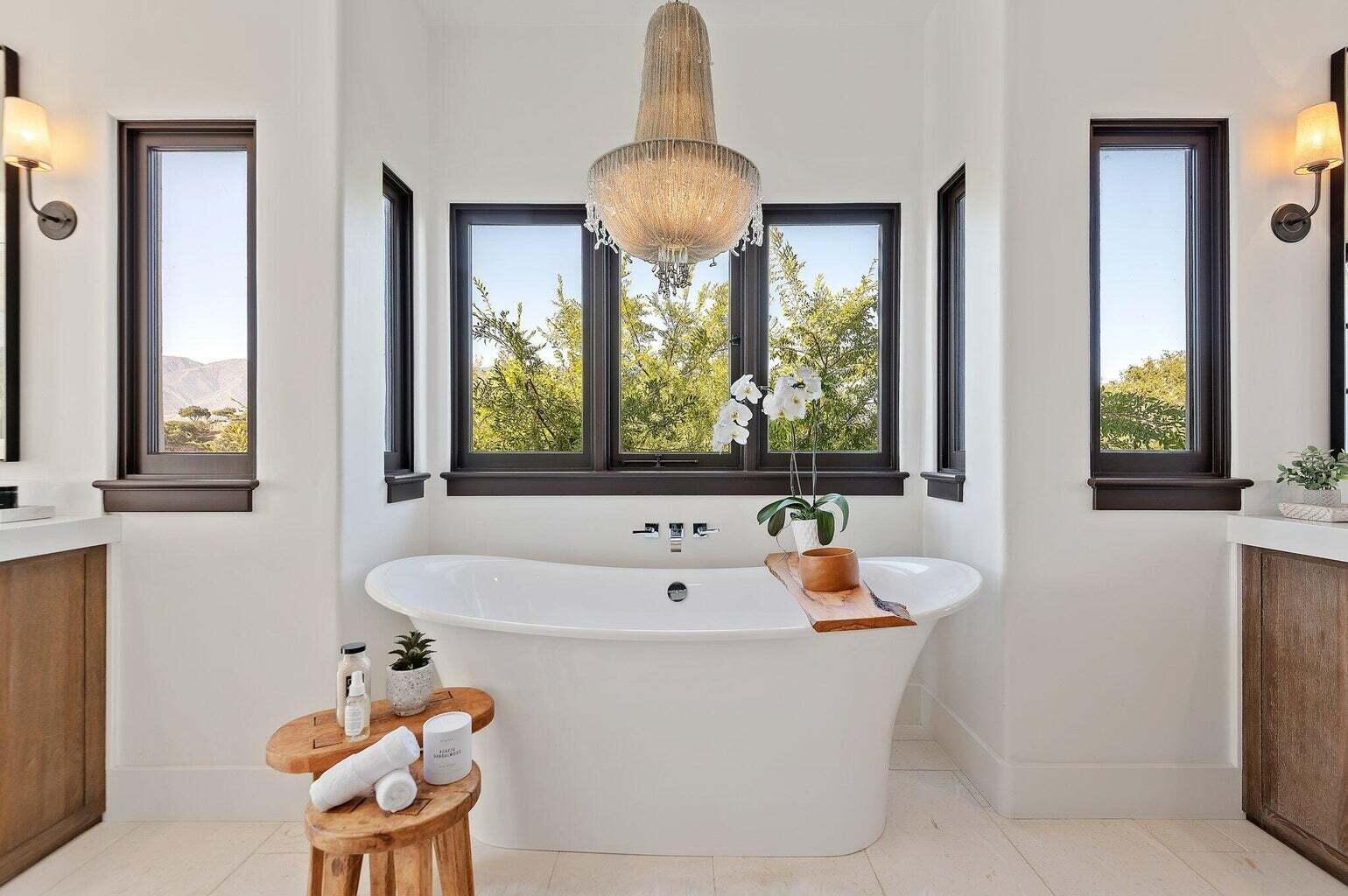 695 Via Hierba Santa Barbara, CA 93110 - Photo 28 of 70 a bathroom with a sink and a bathtub