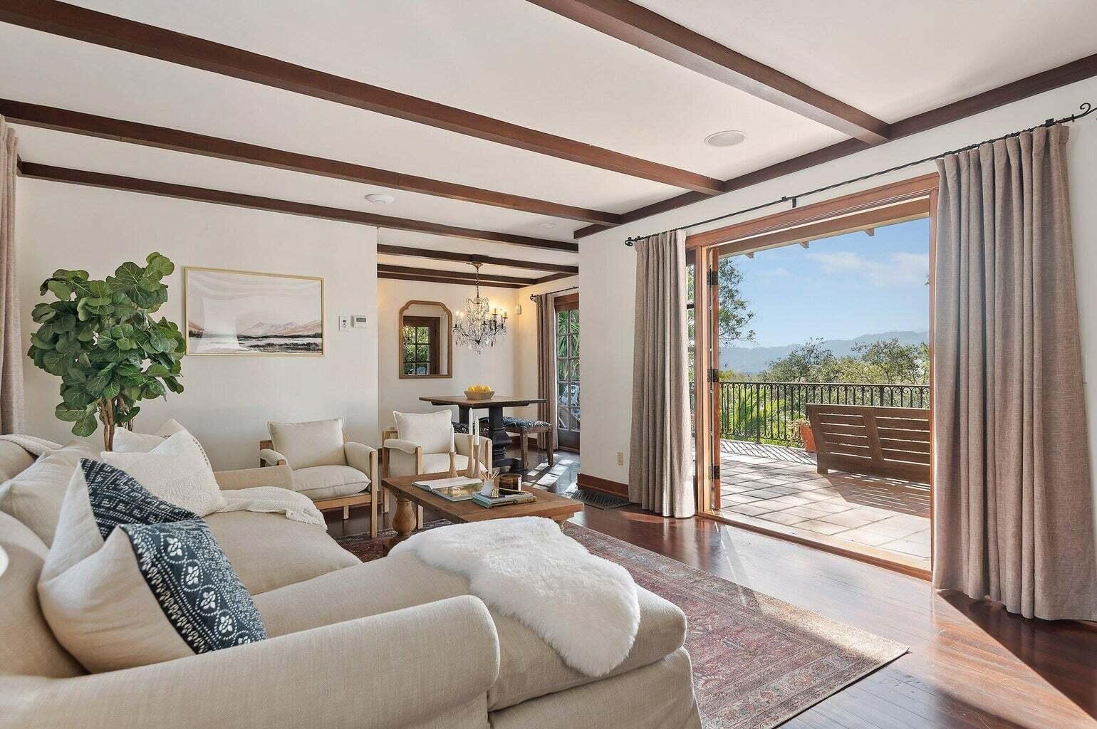 695 Via Hierba Santa Barbara, CA 93110 - Photo 38 of 70 a living room with furniture and a window
