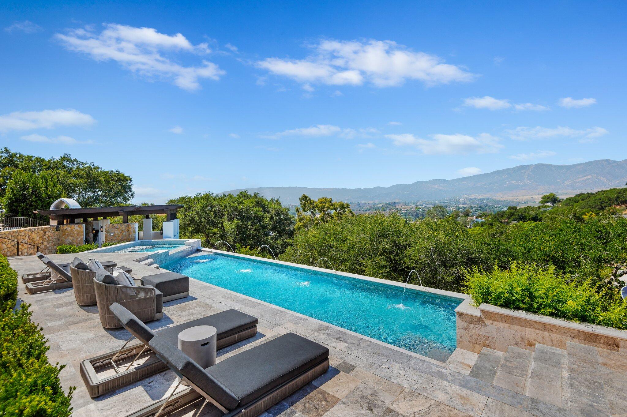 695 Via Hierba Santa Barbara, CA 93110 - Photo 48 of 70 a view of a terrace with couches and sky view