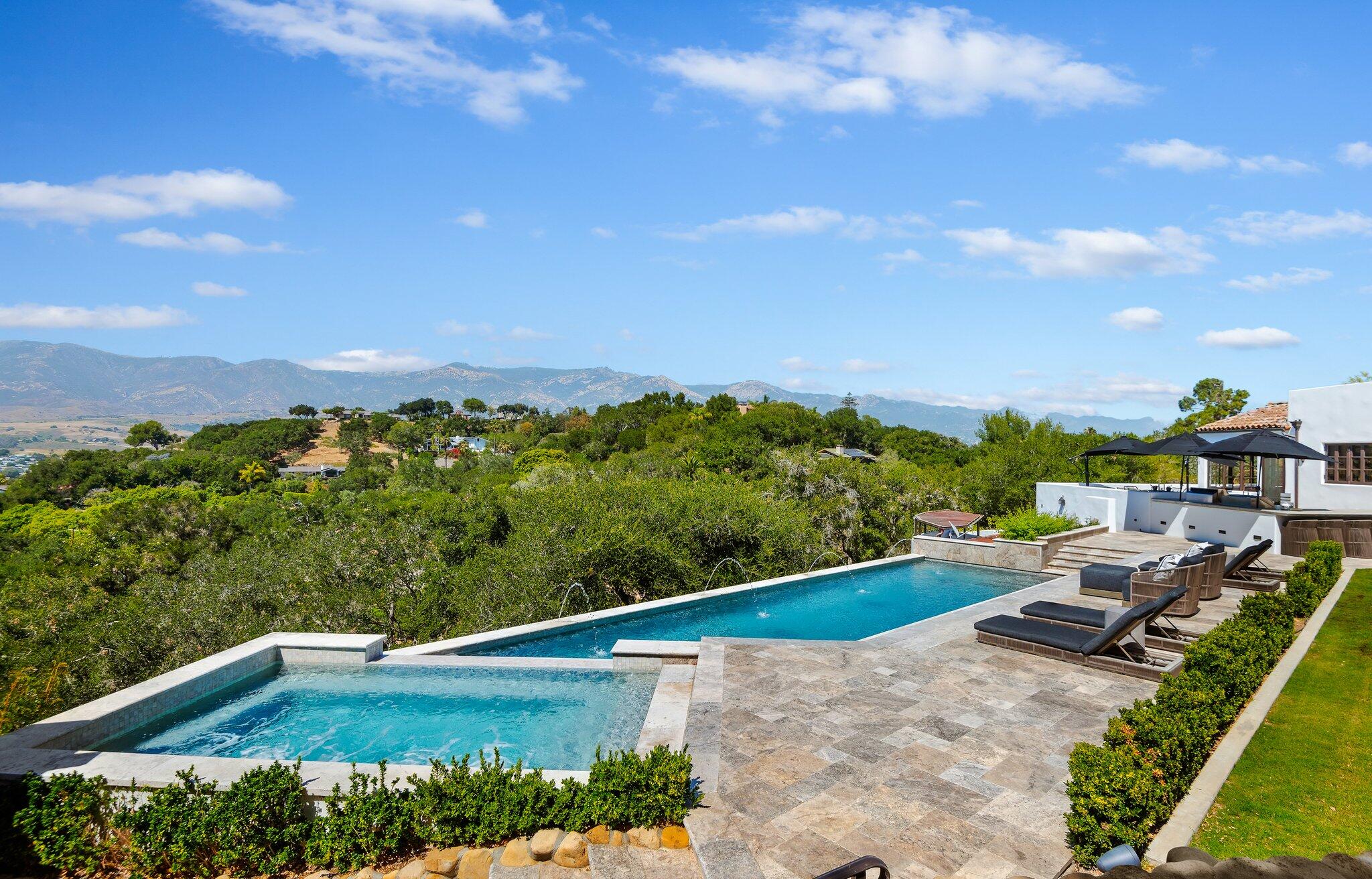 695 Via Hierba Santa Barbara, CA 93110 - Photo 51 of 70 a view of a swimming pool with lounge chair