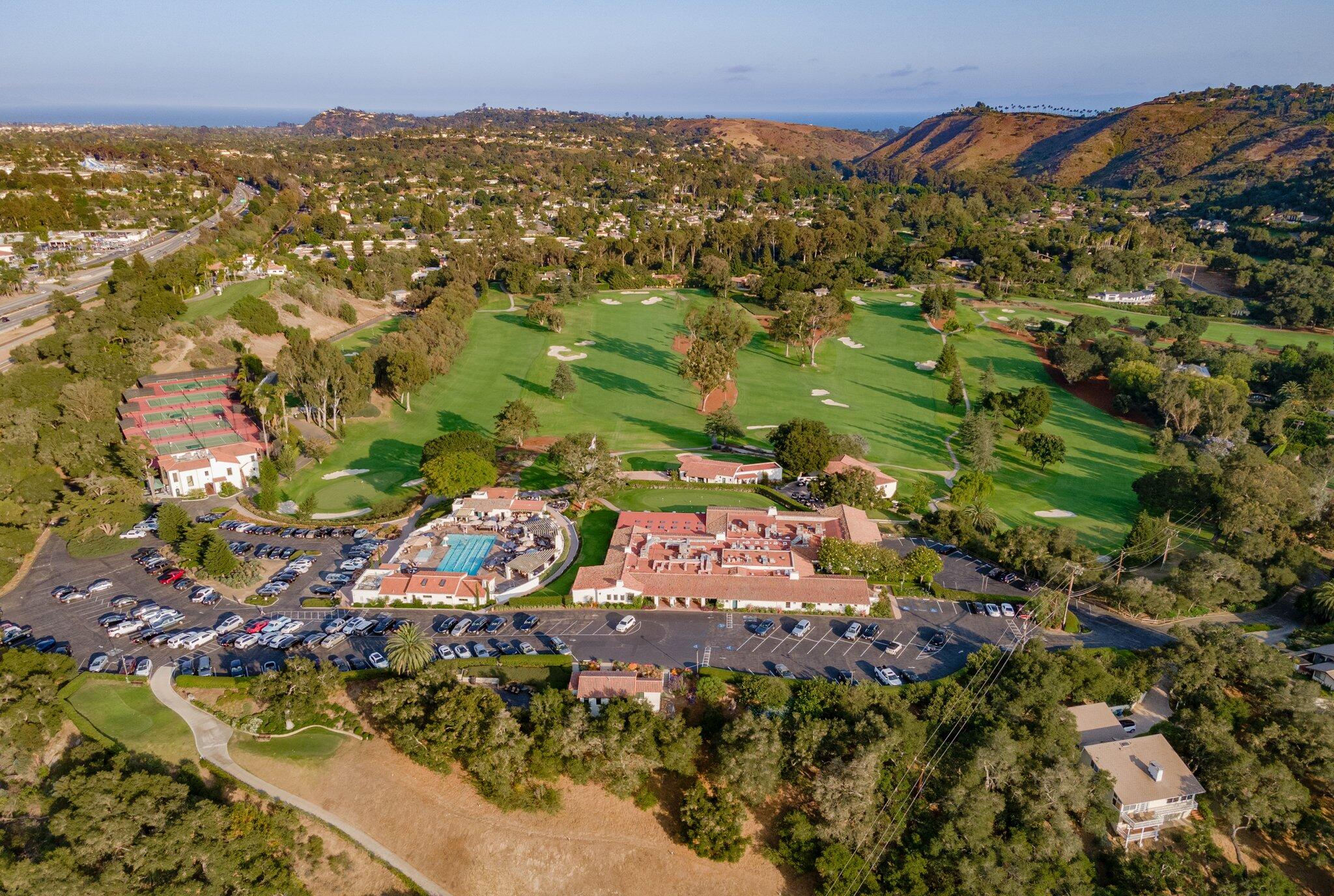 695 Via Hierba Santa Barbara, CA 93110 - Photo 68 of 70 an aerial view of residential houses with outdoor space and trees