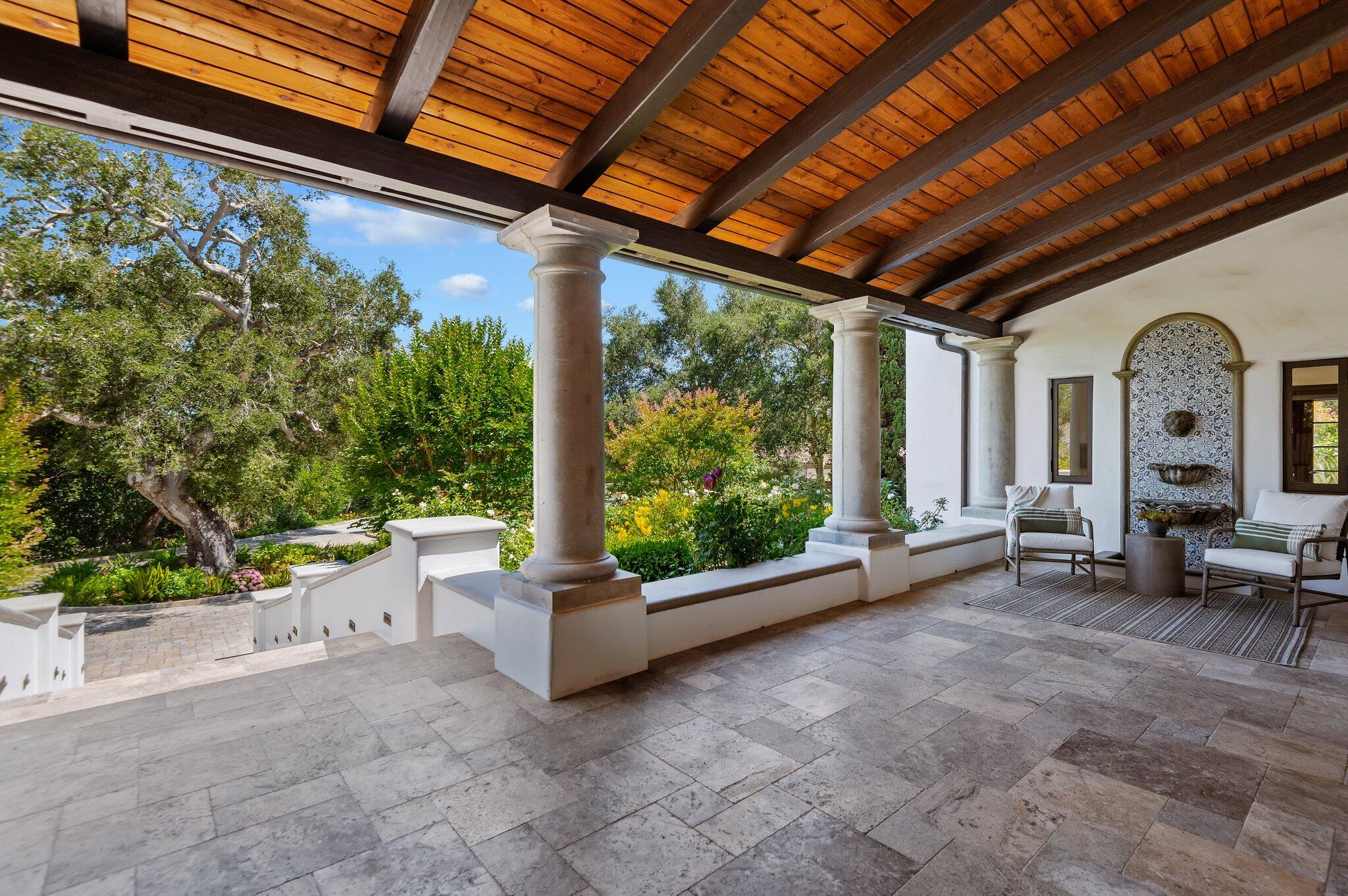 695 Via Hierba Santa Barbara, CA 93110 - Photo 7 of 70 Private Patio Entrance